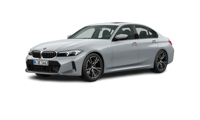 BMW 3er Limousine 318i Benzin Grau