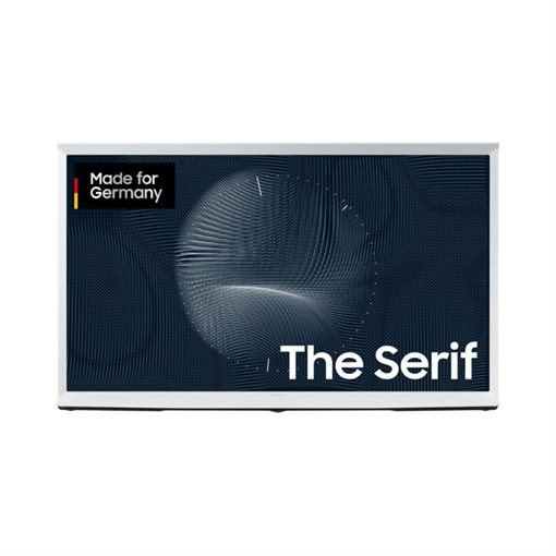 Samsung GQ55LS01BGU 138cm 55Zoll The Serif LS01BG QLED 4K UHD HDR weiß 2023