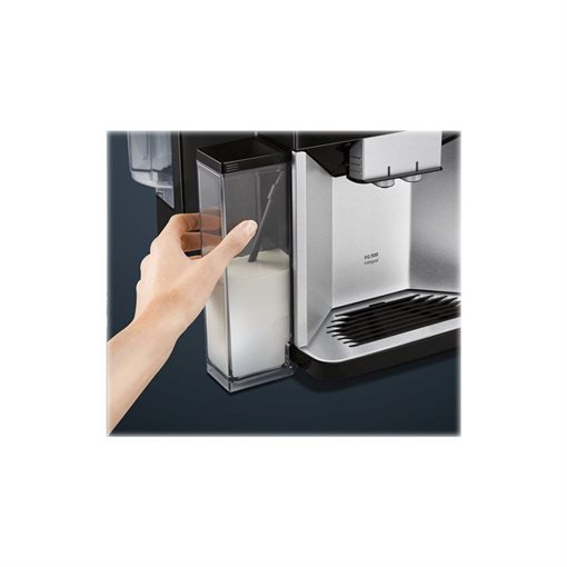 Siemens Kaffeevollautomat Eq.500 Integral Edelstahl Tq507d02 Siemens EQ,500 integral TQ507D03 15 bar rostfreier Edelstahl mieten