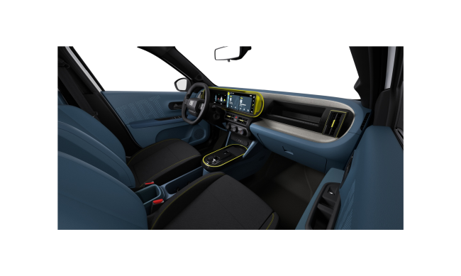 Fiat Grande Panda Hybrid 1.2 eDCT 81 kW (110 PS) Benzin Schwarz