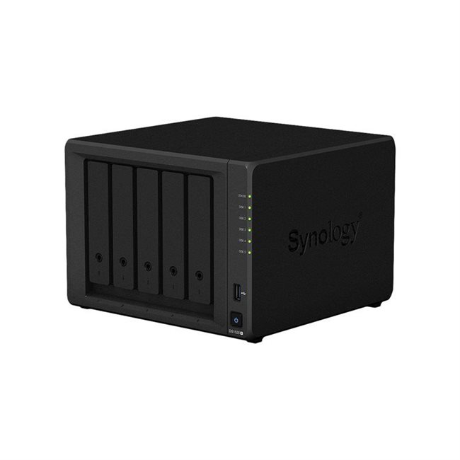 Synology DS1520+ NAS-Server 5 Schächte 40TB SATA 6GB/s HDD 8TB x 5 RAM 8GB