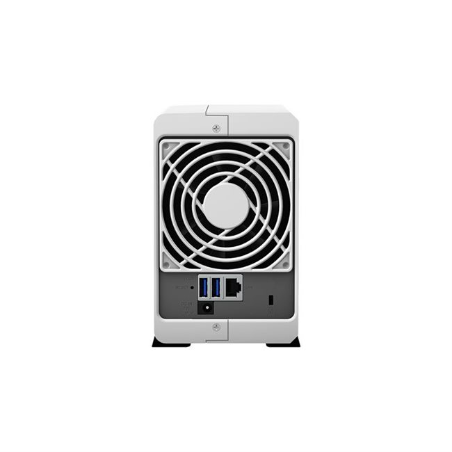 Synology DS220j NAS-Server 2 Schächte SATA 6GB/s RAID 0, 1, JBOD RAM 512 MB