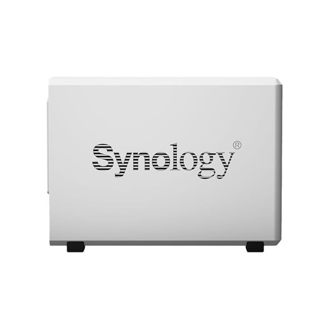 Synology DS220j NAS-Server 2 Schächte SATA 6GB/s RAID 0, 1, JBOD RAM 512 MB