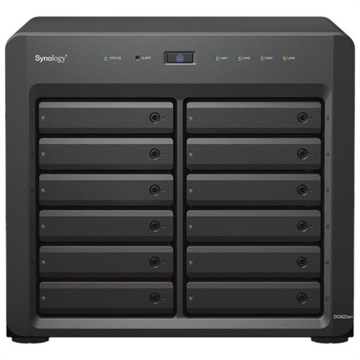 Synology DS3622XS+ 12 Schächte NAS 8GB RAM 12x12TB HDD Synology