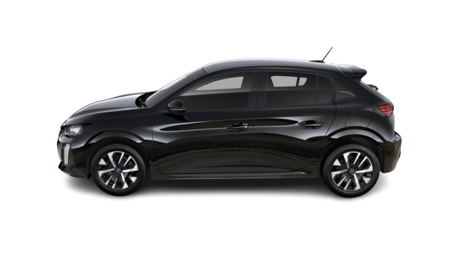 Peugeot 208 Hybrid 110 e-DSC6 Benzin Schwarz