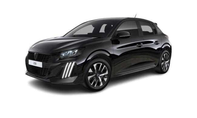 Peugeot 208 Hybrid 110 e-DSC6 Benzin Schwarz