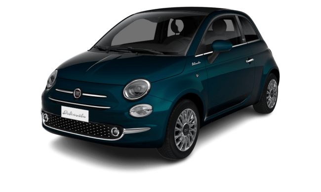 Fiat 500C 1.0 Hybrid Benzin Blau