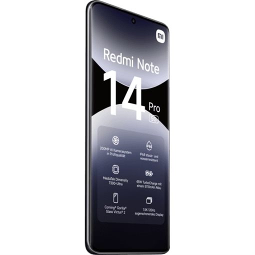 Xiaomi 14 MZB0I8BEU 8GB RAM 256GB Schwarz 16,9cm 6,67Zoll 5G