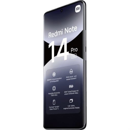 Xiaomi 14 MZB0I8BEU 8GB RAM 256GB Schwarz 16,9cm 6,67Zoll 5G