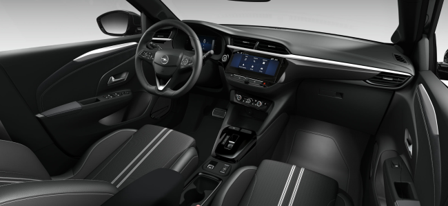 Opel Corsa 1.2 D- Injection Turbo 100kW,48V eDCT Benzin Grau