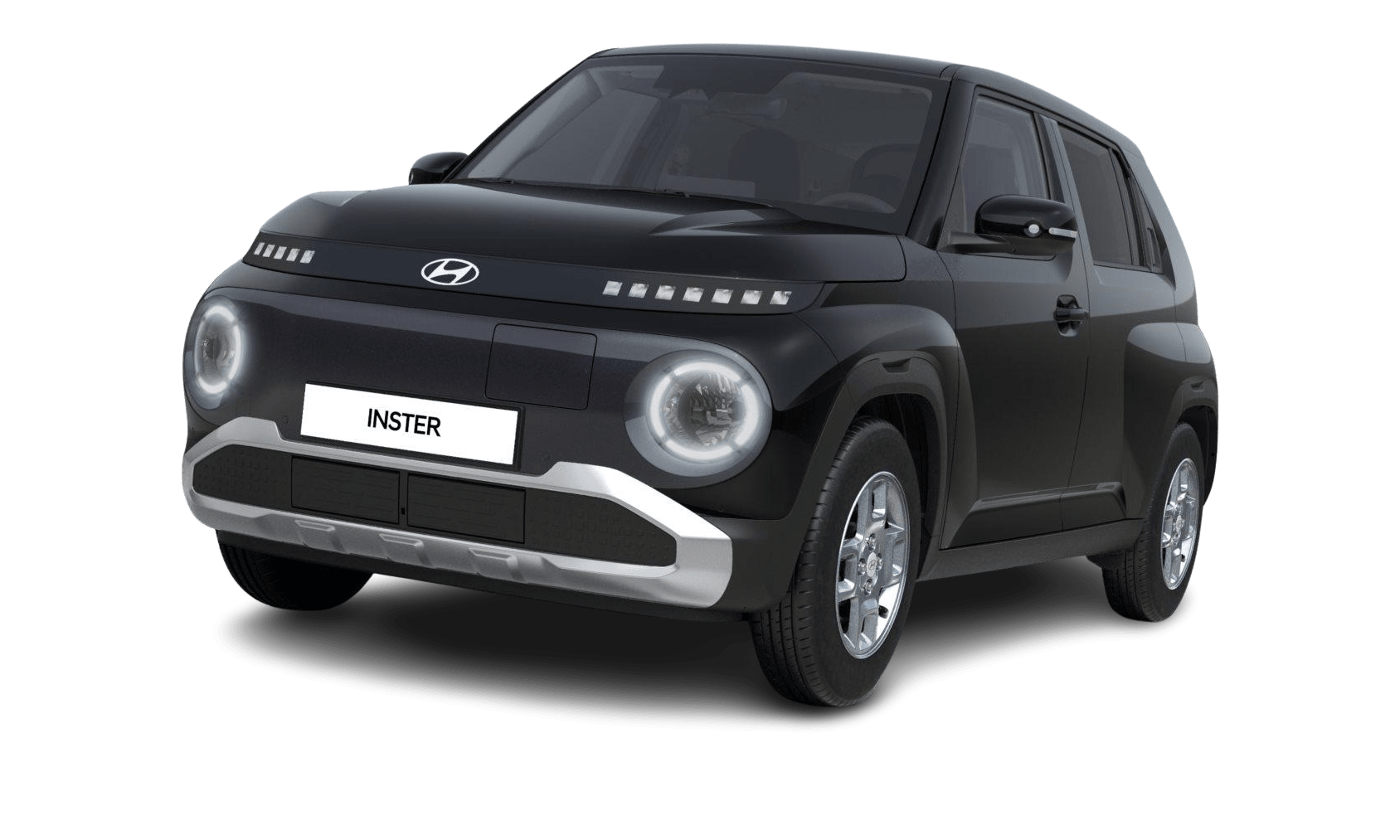 Hyundai Inster 49 kWh Elektro Schwarz