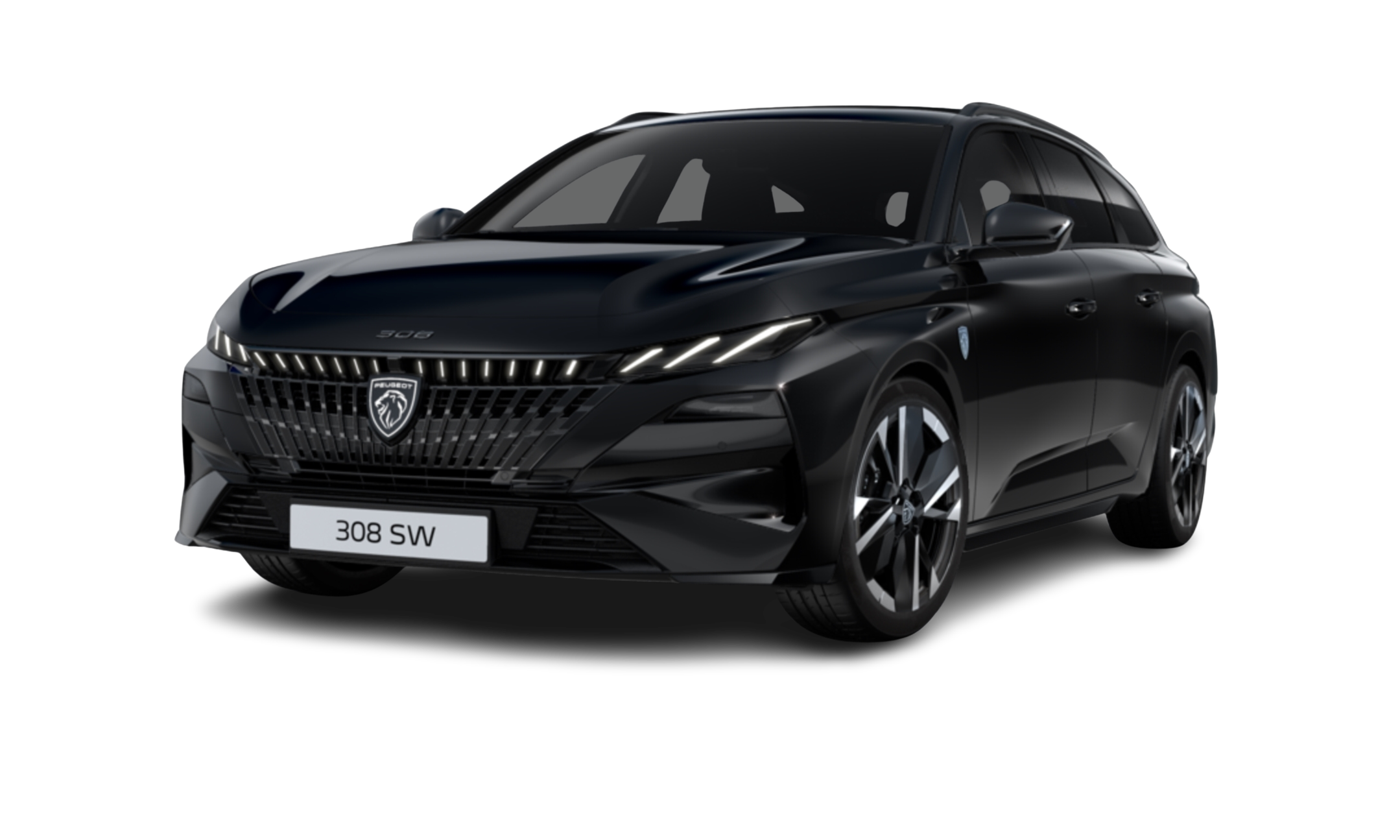 Peugeot 308 SW Hybrid 145 e-DSC6 SW Benzin Schwarz