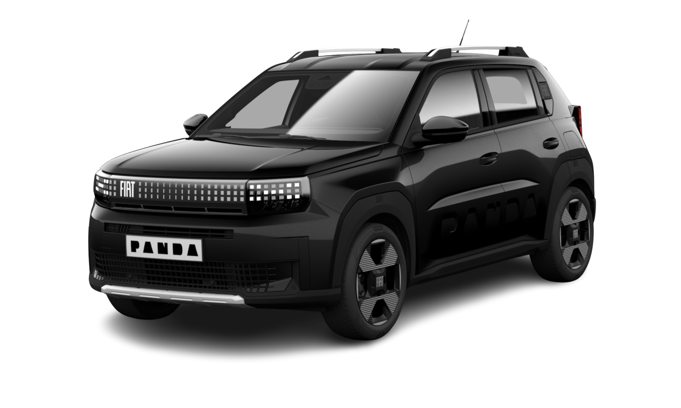 Fiat Grande Panda 1.2 Benzin Schwarz