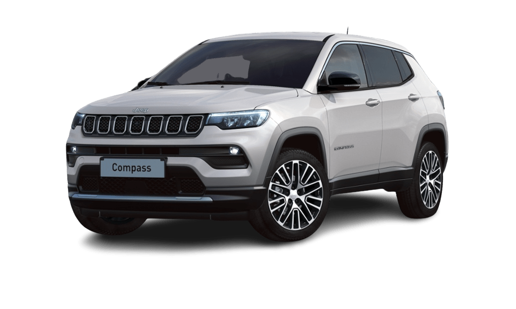 Jeep Compass 1.5l GSE T4 48V e-Hybrid Benzin Weiß