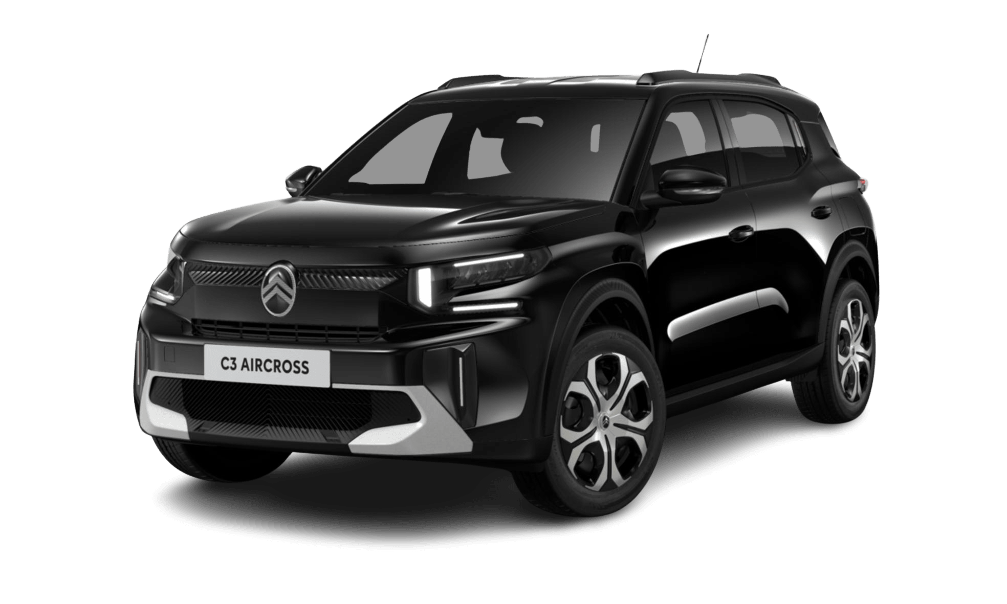 Citroen C3 Aircross Hybrid 145 ë-DCS6 Benzin Schwarz