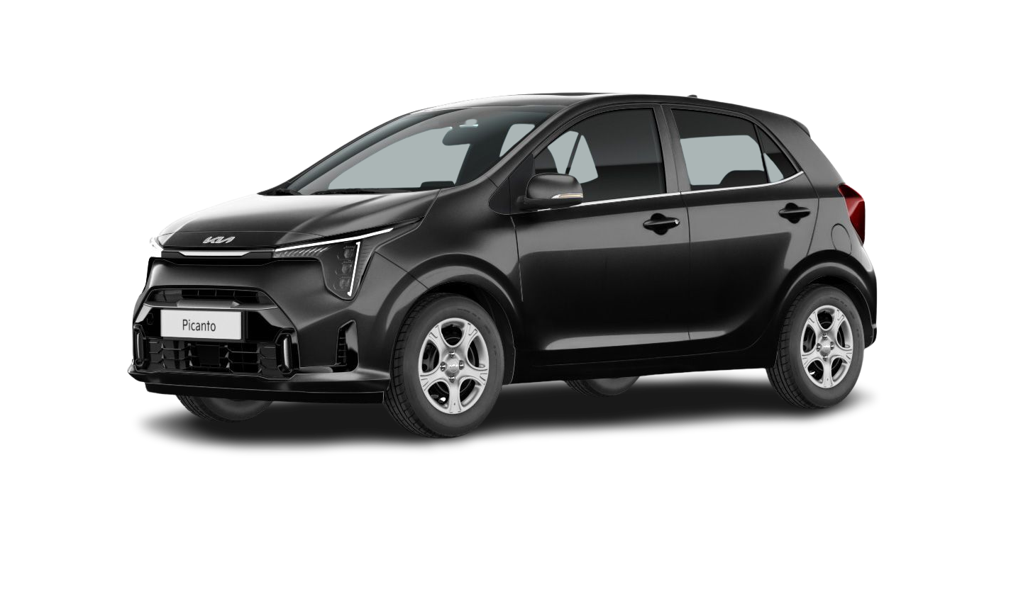 Kia Picanto 1.0 4-Sitzer Benzin Schwarz