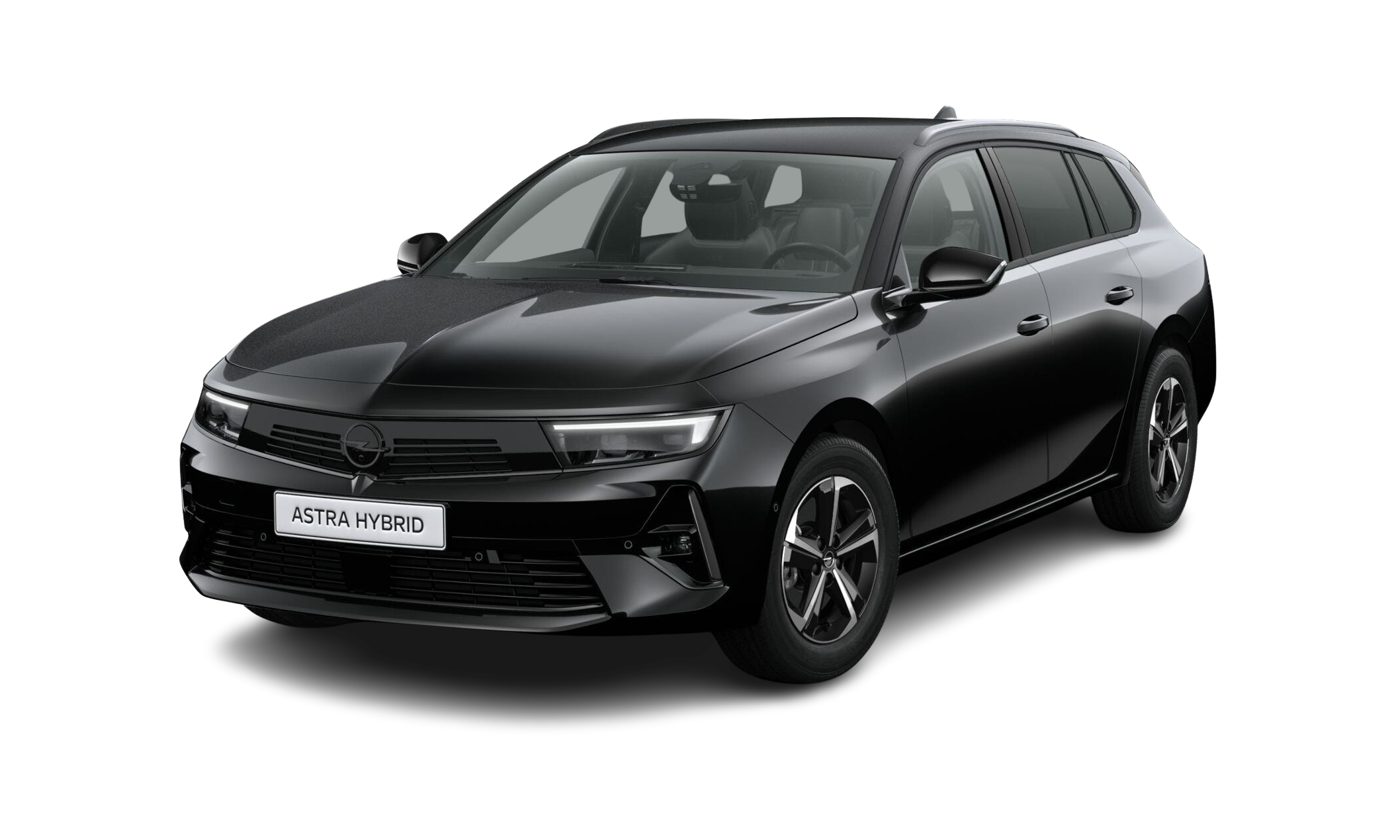 Opel Astra Sports Tourer ST Hybrid 107kW eDCT Benzin Schwarz
