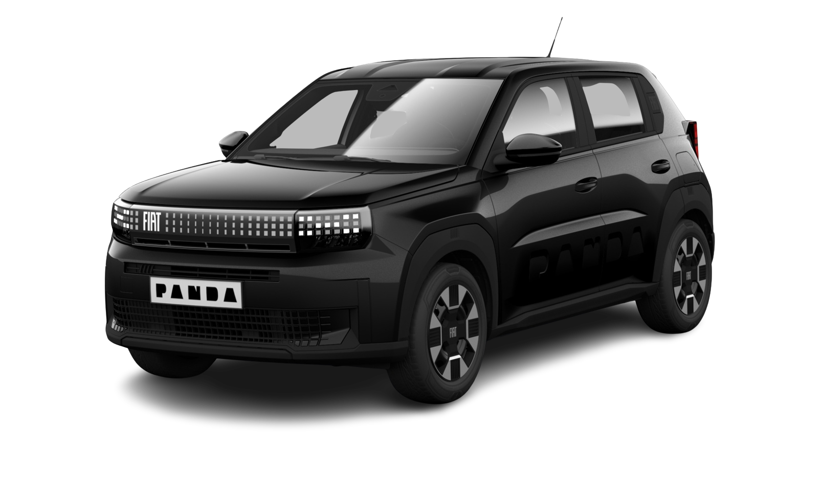 Fiat Grande Panda Hybrid 1.2 eDCT 81 kW (110 PS) Benzin Schwarz