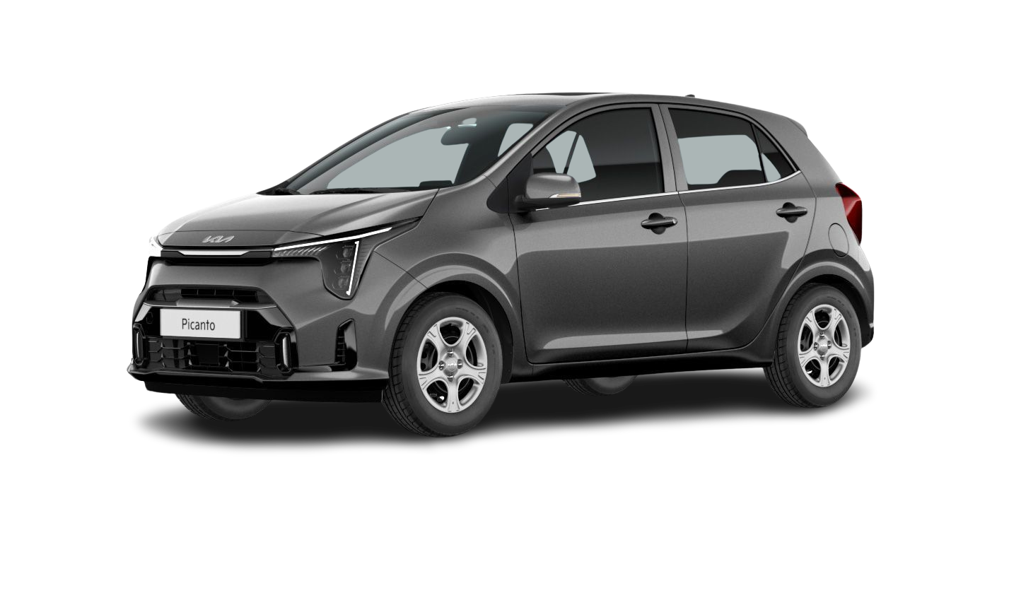 Kia Picanto 1.0 4-Sitzer Benzin Grau