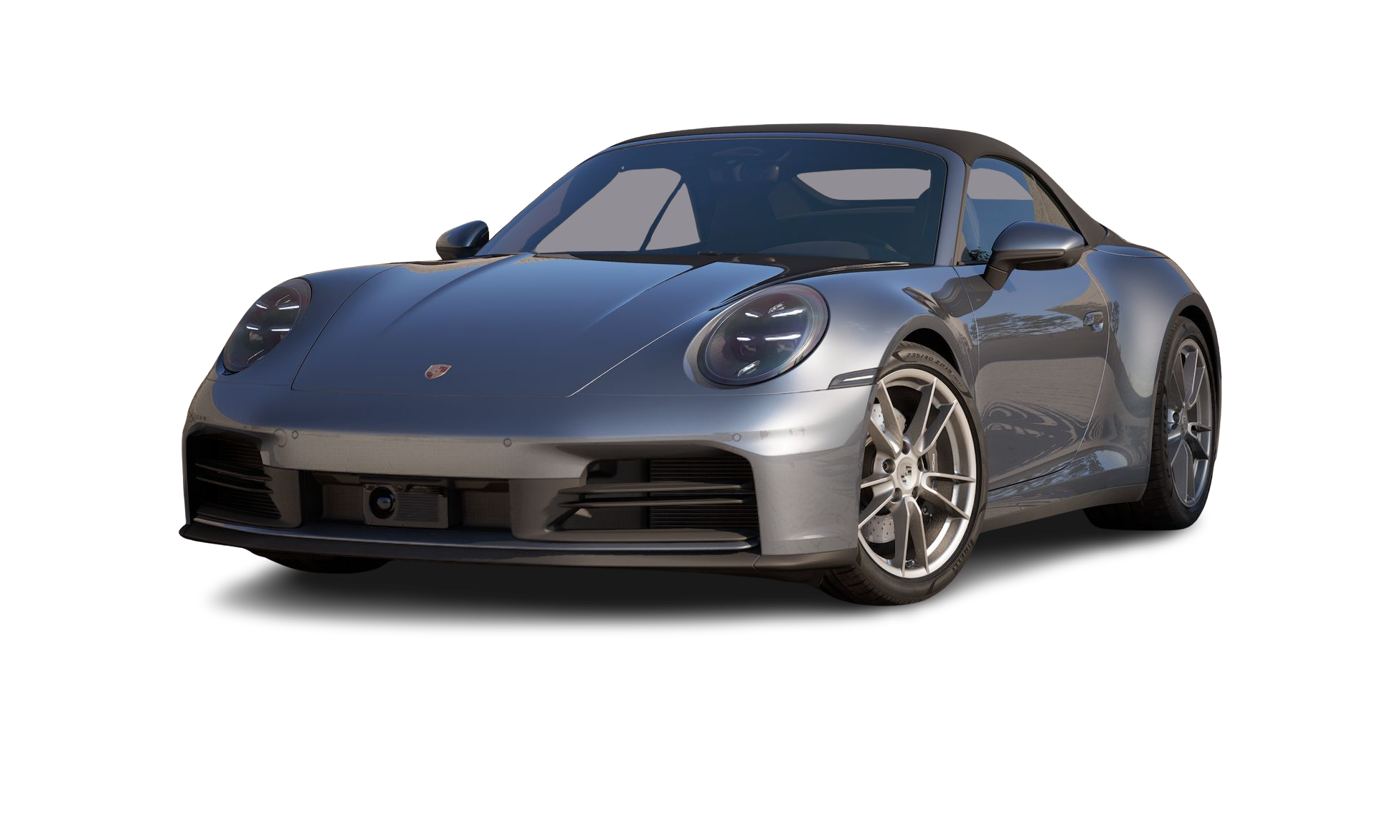 Porsche 911 Carrera Cabriolet 3,0‑Liter‑Sechszylinder‑Boxer‑Turbomotor Benzin Grau