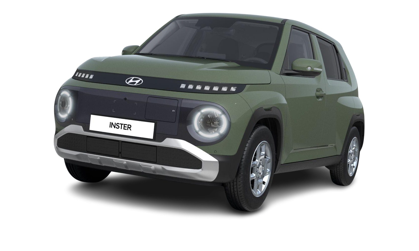 Hyundai Inster 49 kWh Elektro Grün