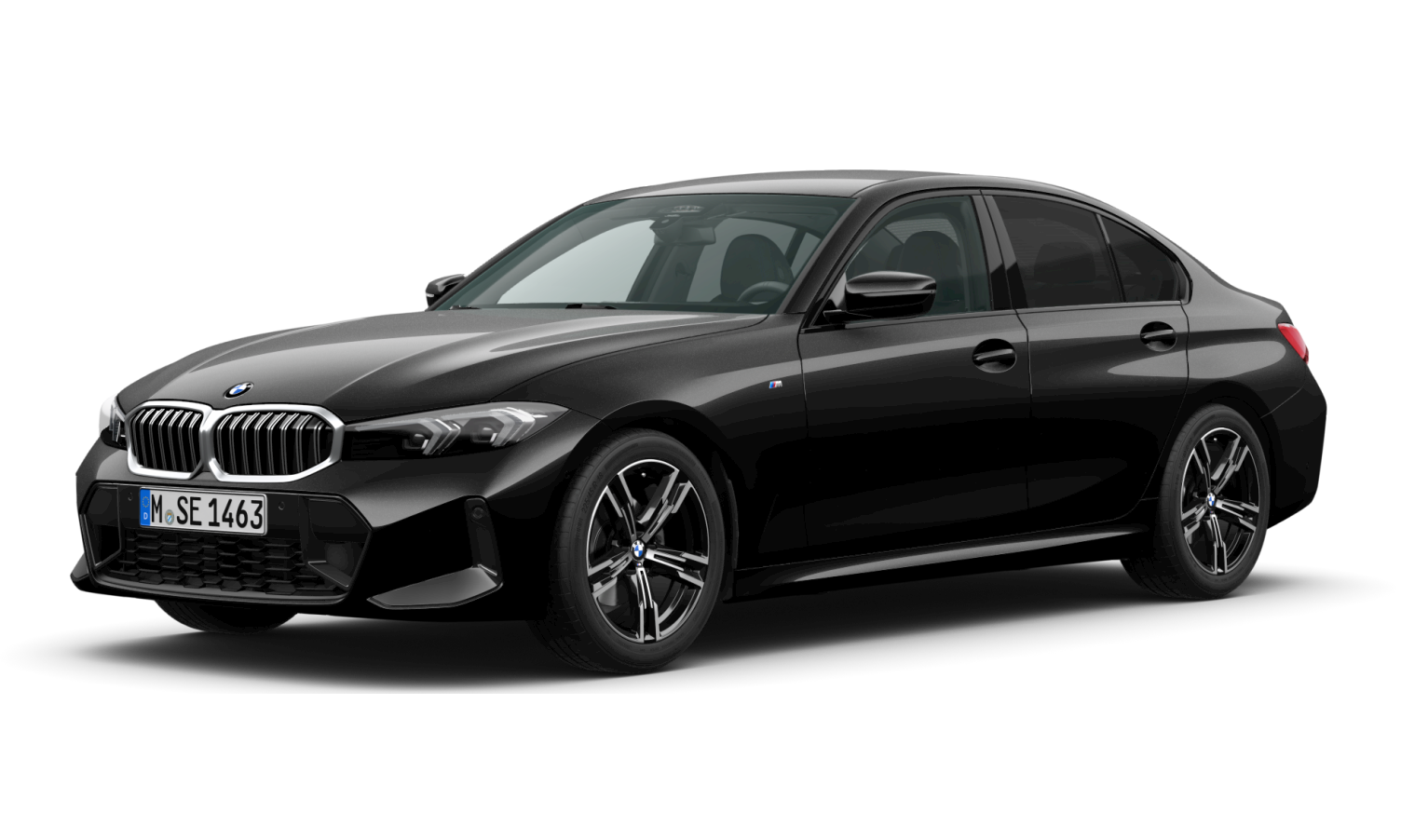 BMW 3er Limousine 318i Benzin Schwarz