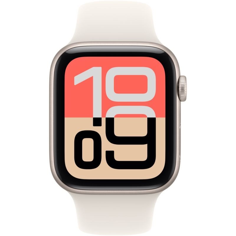 Apple Watch SE 3 Starlight Alu Band:Starlight Gr, M/L 64GB 44mm LTE GPS