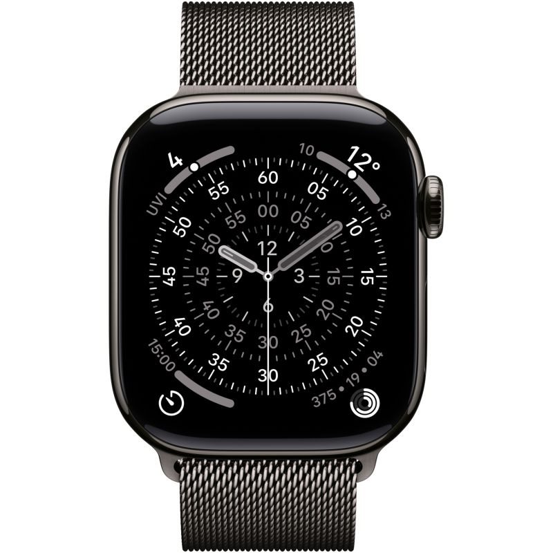 Apple Watch Series 11 Schiefertitan Band:Schiefer Gr, M/L 64GB 46mm LTE