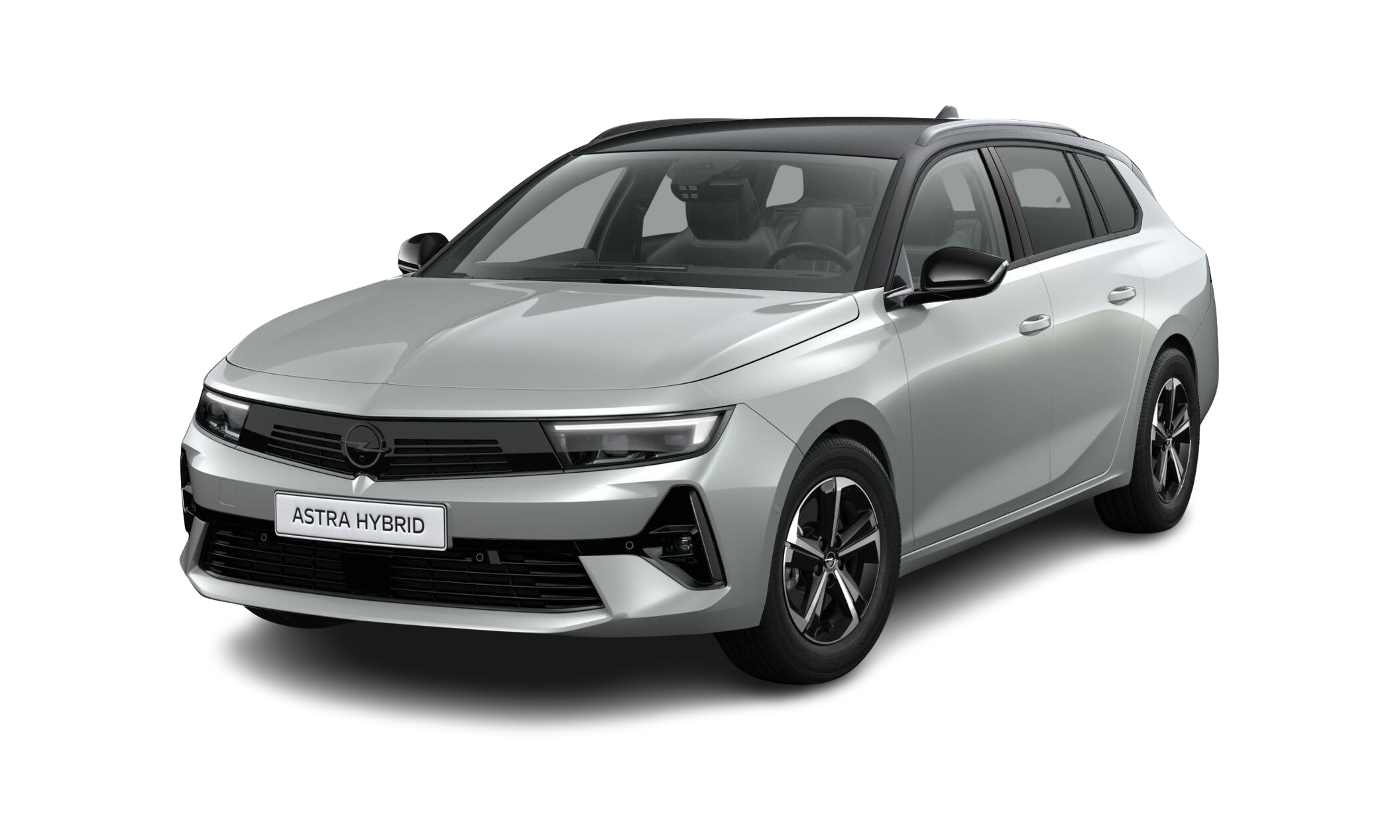 Opel Astra Sports Tourer ST Hybrid 107kW eDCT Benzin Silber