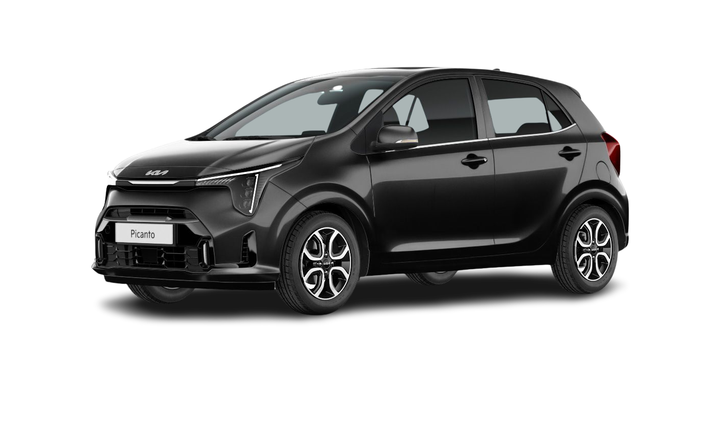 Kia Picanto 1.0 4-Sitzer Benzin Schwarz