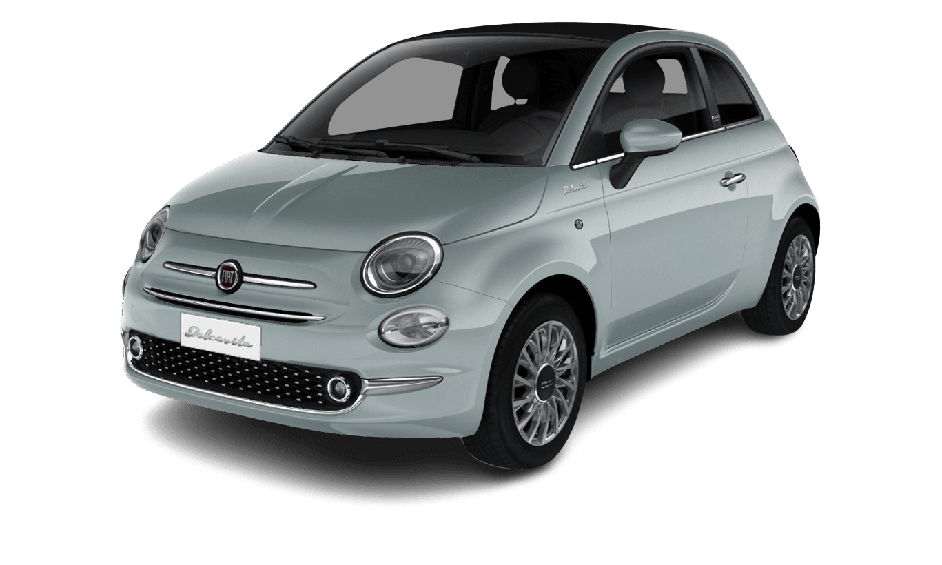 Fiat 500C 1.0 Hybrid Benzin Grün