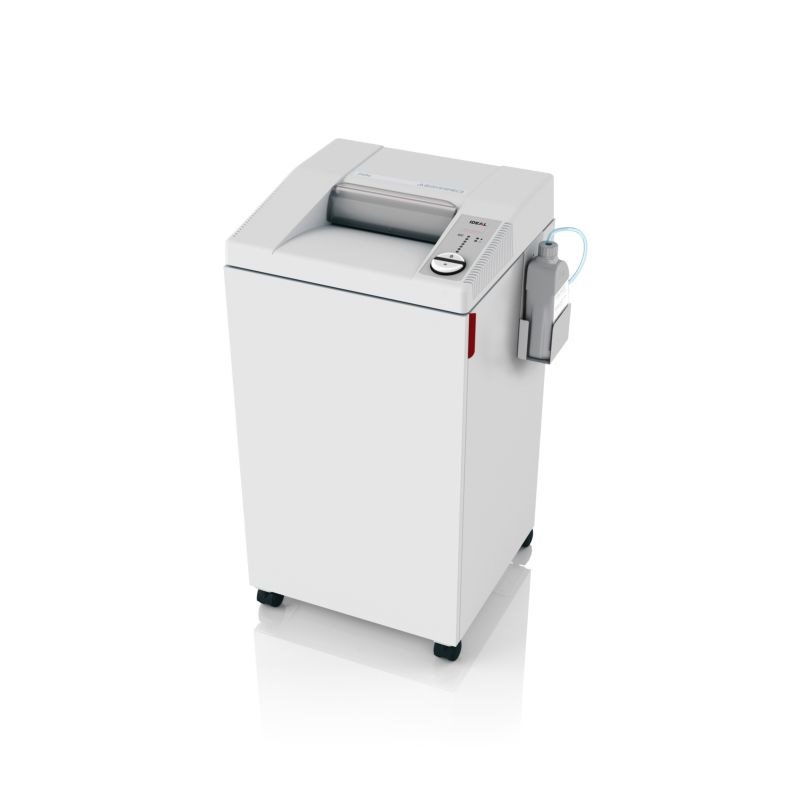 IDEAL 2604 CC auto. Öler Partikelschnitt 2x15mm P-5 Büro-Aktenvernichter