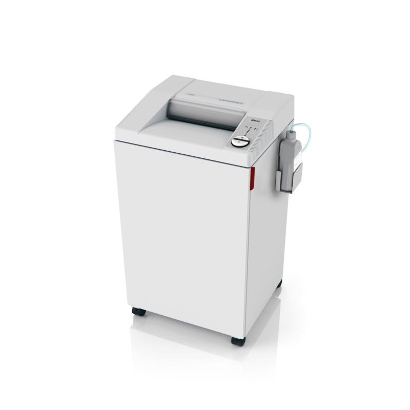 IDEAL 3104 CC auto. Öler Partikelschnitt 4x40mm P-4 Büro-Aktenvernichter