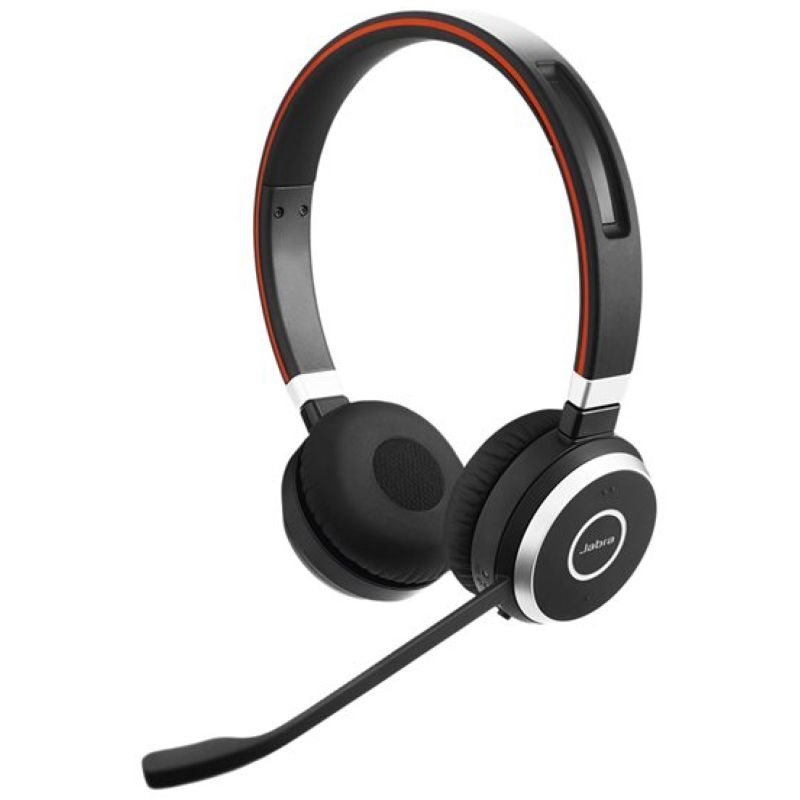 Jabra Evolve 65 SE MS Stereo Headset mit Ladestation