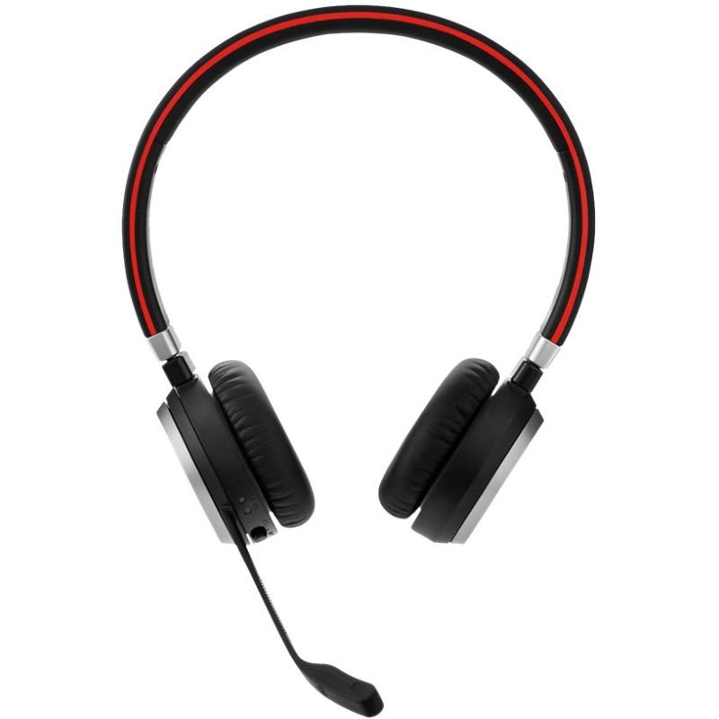Jabra Evolve 65 SE MS Stereo Headset On-Ear Bluetooth kabellos USB