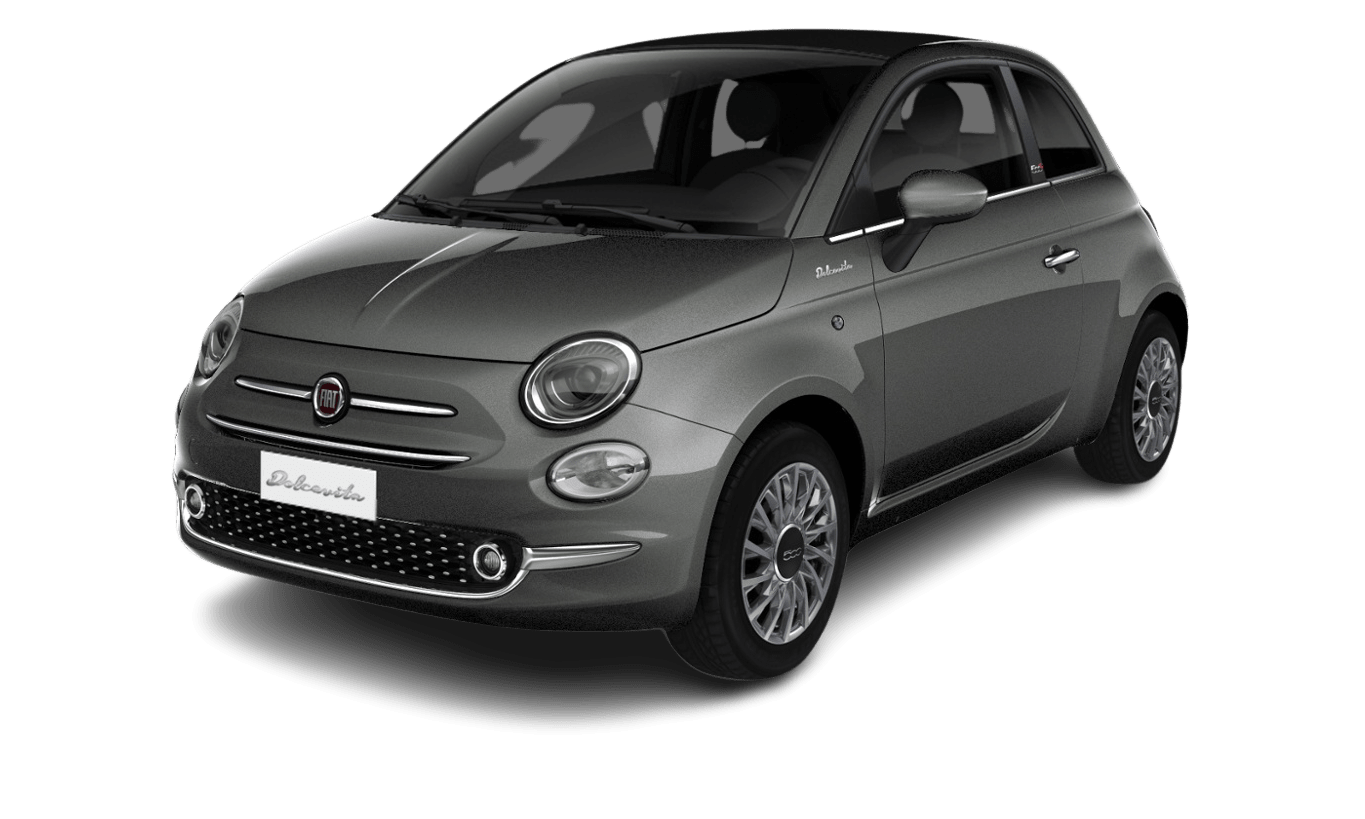 Fiat 500C 1.0 Hybrid Benzin Grau