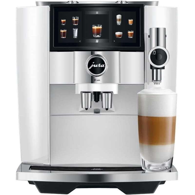 Jura J8 Twin Diamond-White (EA)