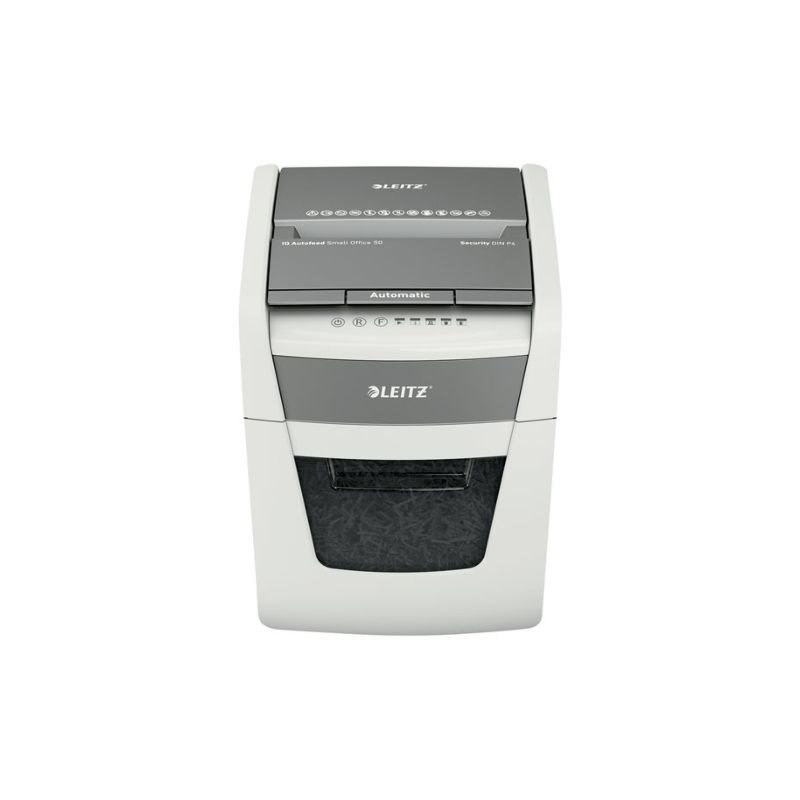 LEITZ IQ Autofeed Aktenvernichter Small Office 50 P-4