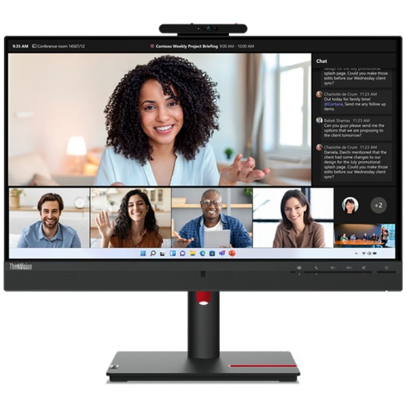 Lenovo ThinkVision T24m 61cm 24Zoll 1920x1080Pixel Full HD mieten