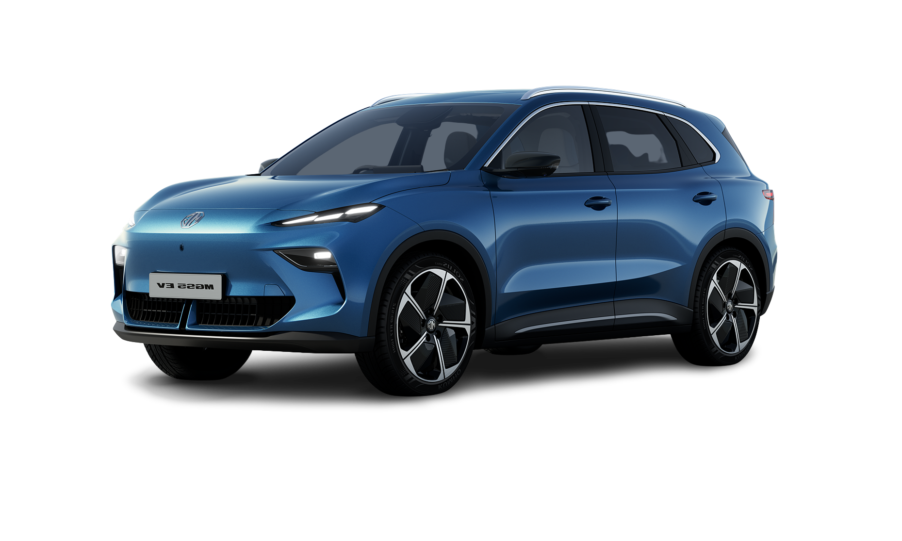 MG S5 64 kWh Long Range Elektro Blau