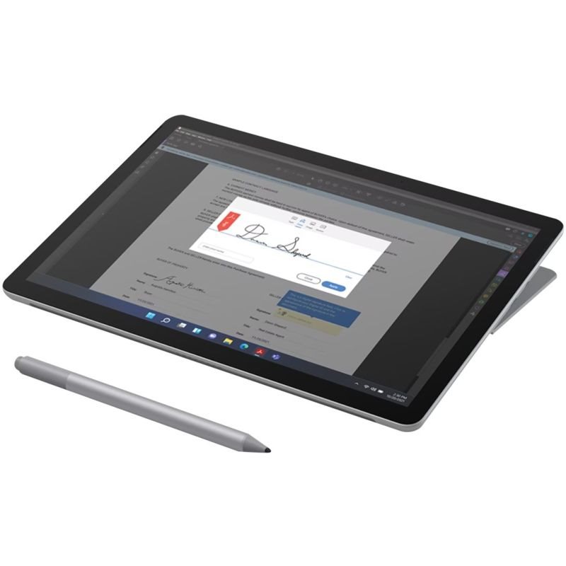 Microsoft Surface Go 4 N-Series 26,7cm 10,5Zoll 8GB 64GB Platin