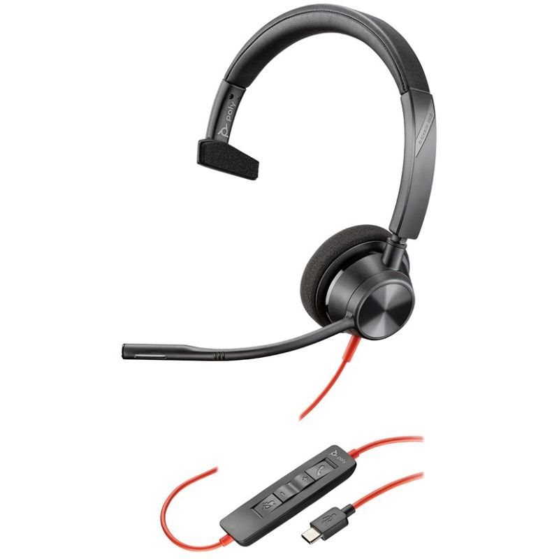 Poly Blackwire 3310 Kabelgebunden mit USB-C