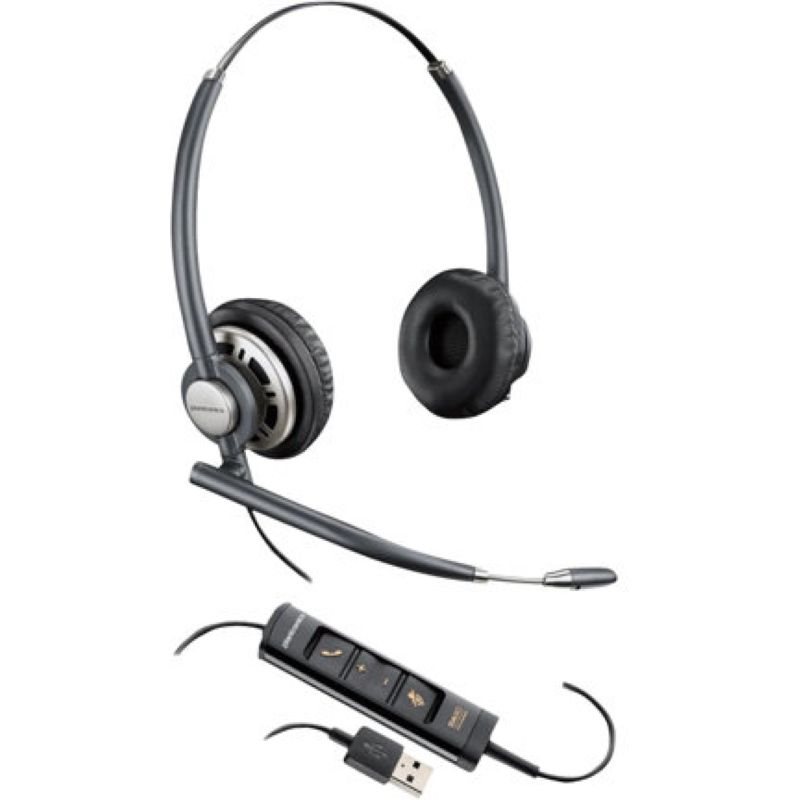 Poly EncorePro HW725 Headset On-Ear kabelgebunden USB