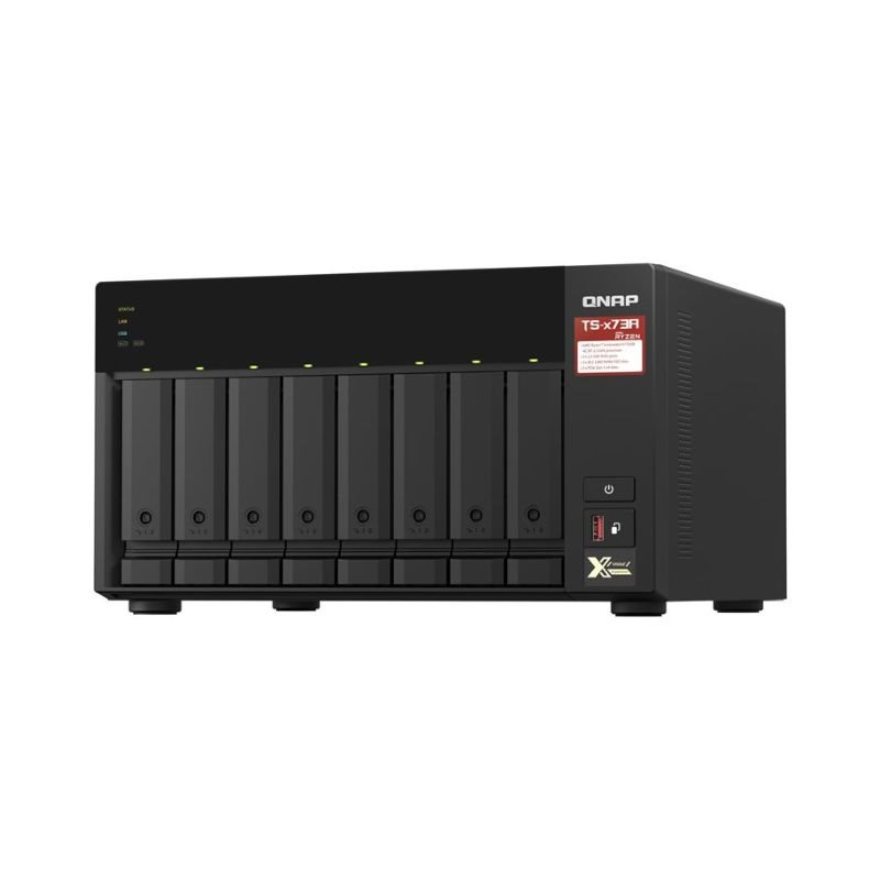 QNAP TS-873A NAS-Server 8 Schächte SATA 6GB/s RAM 8 GB Gigabit Ethernet