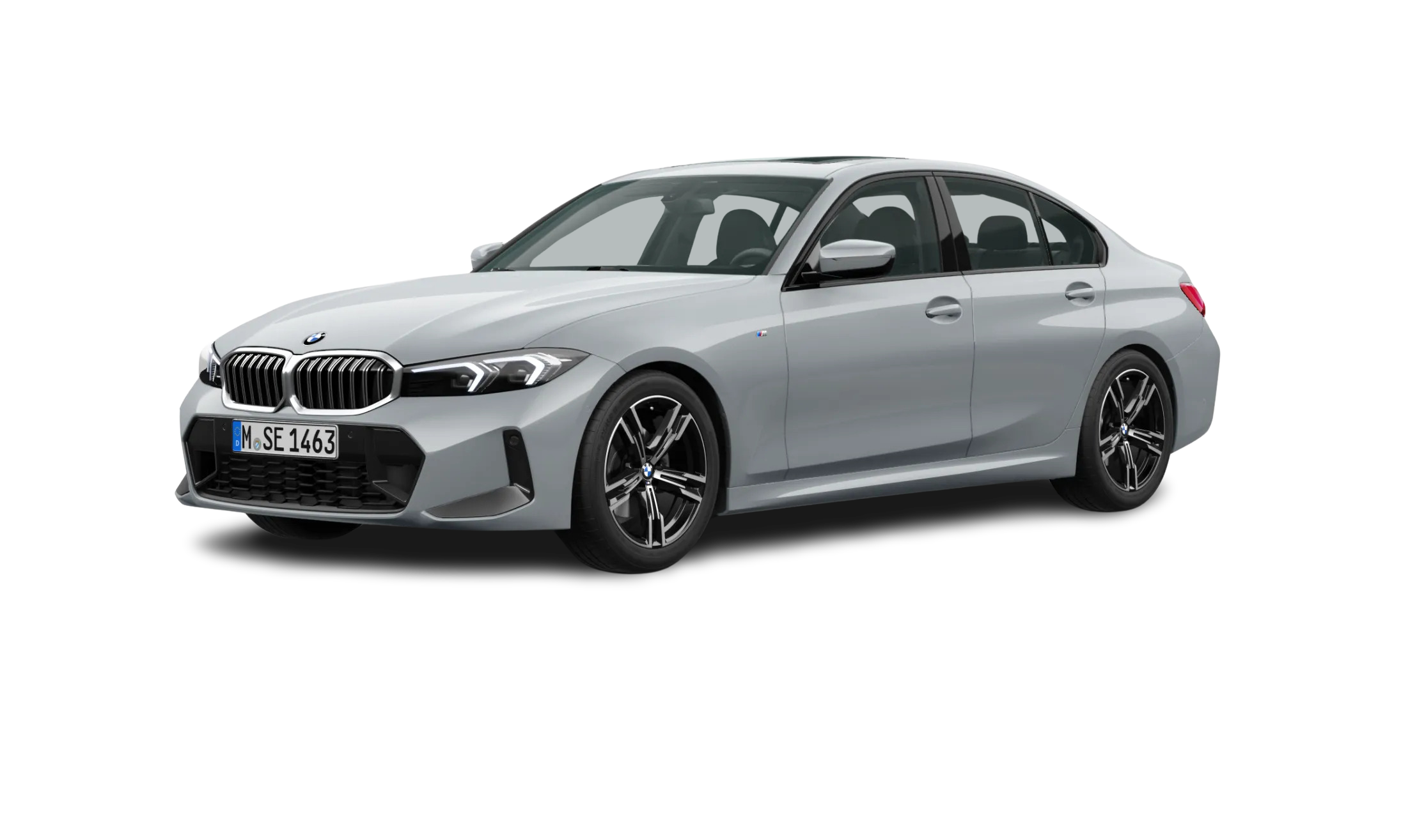 BMW 3er Limousine 318i Benzin Grau