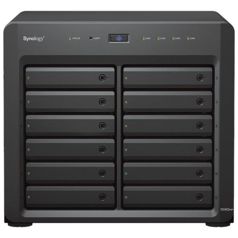 Synology DS3622XS+ 12 Schächte NAS 8GB RAM 12x12TB HDD Synology