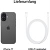 Apple iPhone 17 MG6J4ZD/A 256GB Schwarz 16cm 6,3Zoll 5G