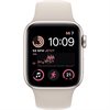Apple Watch SE G2 Starlight Alu Band: Starlight Größe M/L 32GB 44mm 4G