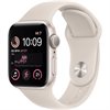 Apple Watch SE G2 Starlight Alu Band: Starlight Größe M/L 32GB 44mm 4G