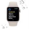 Apple Watch SE G2 Starlight Alu Band: Starlight Größe M/L 32GB 44mm 4G
